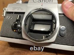 Near Mint ++ Canon FTb-N FTb QL Late Model Film Camera FD 50mm F/1.8 S. C Lens