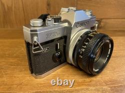 Near Mint Canon FTb-N FTb QL Late Model Film Camera FD 50mm F/1.8 S. C Lens /JP