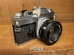 Near Mint Canon FTb-N FTb QL Late Model Film Camera FD 50mm F/1.8 S. C Lens /JP