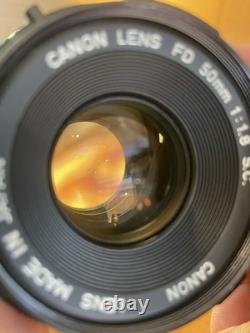 Near Mint Canon FTb-N FTb QL Late Model Film Camera FD 50mm F/1.8 S. C Lens /JP