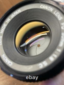Near Mint Canon FTb-N FTb QL Late Model Film Camera FD 50mm F/1.8 S. C Lens /JP