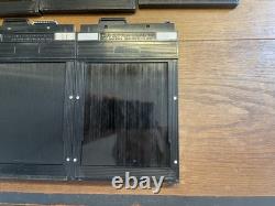 Near Mint Lot of 5 Toyo 4x5 Cut Film Holder Late Model From Japan #S2-44