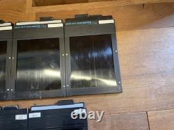 Near Mint Lot of 5 Toyo 4x5 Cut Film Holder Late Model From Japan #S2-44