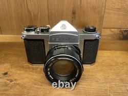 Near Mint ++ Pentax S2 Late Model Camera Super Takumar 55mm F/2 with 3x Teleplus