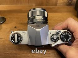 Near Mint ++ Pentax S2 Late Model Camera Super Takumar 55mm F/2 with 3x Teleplus