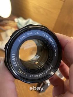 Near Mint ++ Pentax S2 Late Model Camera Super Takumar 55mm F/2 with 3x Teleplus