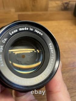 Near Mint ++ Pentax S2 Late Model Camera Super Takumar 55mm F/2 with 3x Teleplus