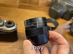 Near Mint ++ Pentax S2 Late Model Camera Super Takumar 55mm F/2 with 3x Teleplus
