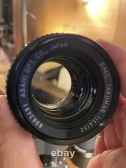 Near Mint Pentax SMC Takumar 50mm F/1.4 Standard Lens Late Model M42 From JPN