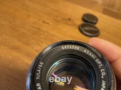 Near Mint ++ Pentax SMC Takumar 50mm F/1.4 Standard Lens Late Model M42 /Japan