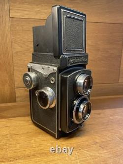 Near Mint ++ Yashicaflex Old A Late Model (A II) TLR Camera 80mm F/3.5 / JPN