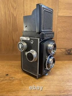Near Mint ++ Yashicaflex Old A Late Model (A II) TLR Camera 80mm F/3.5 / JPN