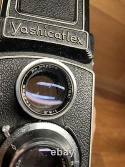 Near Mint ++ Yashicaflex Old A Late Model (A II) TLR Camera 80mm F/3.5 / JPN