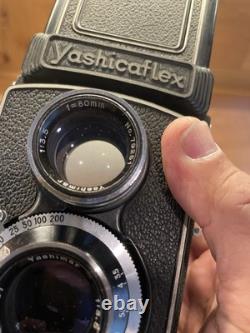 Near Mint ++ Yashicaflex Old A Late Model (A II) TLR Camera 80mm F/3.5 / JPN