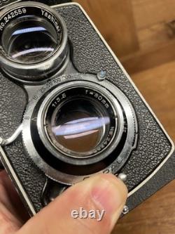 Near Mint ++ Yashicaflex Old A Late Model (A II) TLR Camera 80mm F/3.5 / JPN