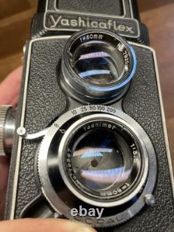Near Mint ++ Yashicaflex Old A Late Model (A II) TLR Camera 80mm F/3.5 / JPN