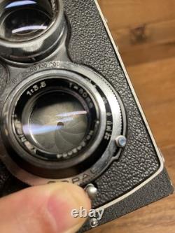 Near Mint ++ Yashicaflex Old A Late Model (A II) TLR Camera 80mm F/3.5 / JPN