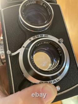 Near Mint ++ Yashicaflex Old A Late Model (A II) TLR Camera 80mm F/3.5 / JPN