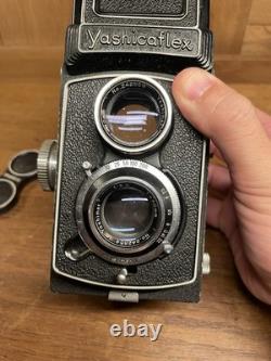 Near Mint ++ Yashicaflex Old A Late Model (A II) TLR Camera 80mm F/3.5 / JPN
