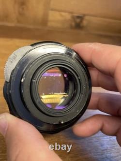 Near Mint with Case Pentax S2 Late Model Camera Super Takumar 55mm F/2 From JPN