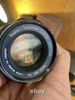 Near Mint with Case Pentax S2 Late Model Camera Super Takumar 55mm F/2 From JPN