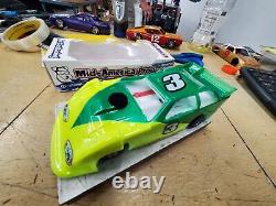 New Dirt Latemodel Ready to Race Car WOW! 2tone Green # 3