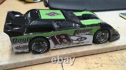 New Dirt Latemodel Ready to Race Car WOW! Black & Green #18