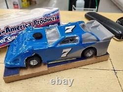New Dirt Latemodel Ready to Race Car WOW! Blue & Gray #7