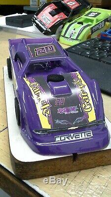 New Dirt Latemodel Ready to Race Car WOW! Purple #20
