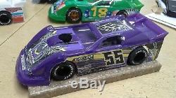 New Dirt Latemodel Ready to Race Car WOW! Purple #55