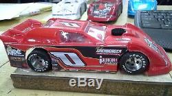 New Dirt Latemodel Ready to Race Car WOW! Red # 0