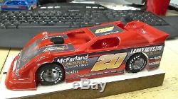 New Dirt Latemodel Ready to Race Car WOW! Red #20