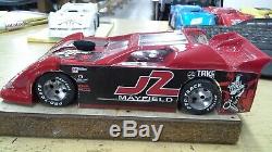 New Dirt Latemodel Ready to Race Car WOW! Red # J2