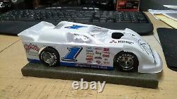 New Dirt Latemodel Ready to Race Car WOW! White #1
