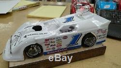 New Dirt Latemodel Ready to Race Car WOW! White # 1