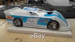 New Dirt Latemodel Ready to Race Car WOW! White #25
