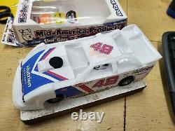 New Dirt Latemodel Ready to Race Car WOW! White #49 Nutrien Solutions