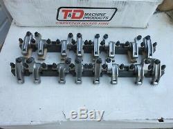 New T&d Shaft Rockers Brodix 12 Degree 4.4 Bore Spacing Dirt Late Model