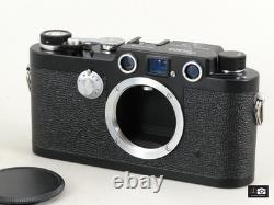 Nicca 3-F Late model Rangefinder camera Black repaint Exc++ From JAPAN #1524