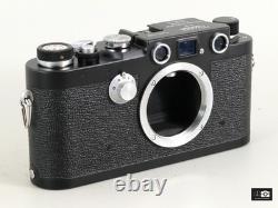Nicca 3-F Late model Rangefinder camera Black repaint Exc++ From JAPAN #1524