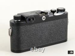 Nicca 3-F Late model Rangefinder camera Black repaint Exc++ From JAPAN #1524