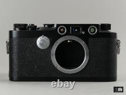 Nicca 3-F Late model Rangefinder camera Black repaint Exc++ From JAPAN #1569
