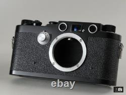 Nicca 3-F Late model Rangefinder camera Black repaint Exc++ From JAPAN #1569