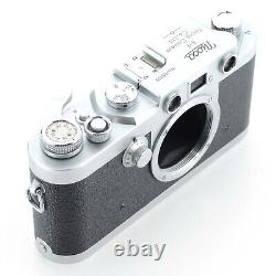 Nicca 3-F Rangefinder Camera body Late Model from Japan Near Mint in Case