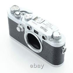 Nicca 3-F Rangefinder Camera body Late Model from Japan Near Mint in Case