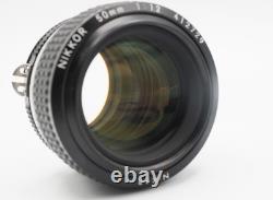 Nikon AI-S AIS Nikkor 50mm f1.2 MF SIC Coating Late Model Lens Top Mint 412xxx
