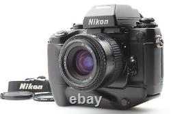 No Leaks N MINT Nikon F4S F4 Late Model Film Camera 35-70mm Zoom Lens JAPAN