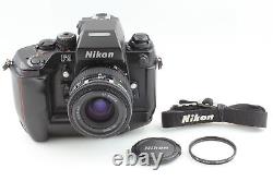 No Leaks N MINT Nikon F4S F4 Late Model Film Camera 35-70mm Zoom Lens JAPAN