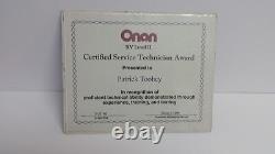 Onan OEM Carburetor part # A041D736 Fits Late Model KY Microquiet RV Generators