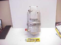 Peterson 4 Gallon Dry Sump Oil Tank & Filter with Dirt Late Model Brackets Lucas